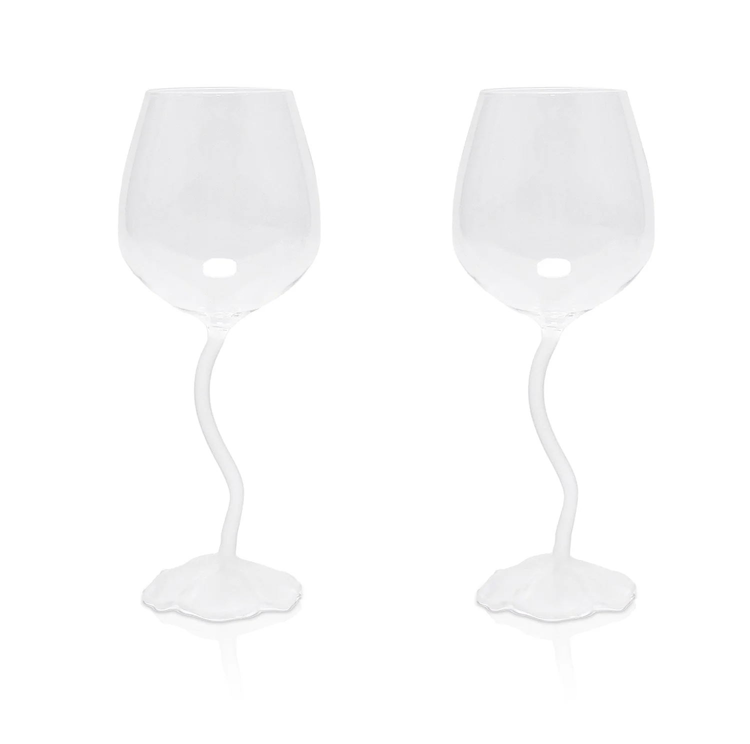Floral Wine Glasses - Mearch