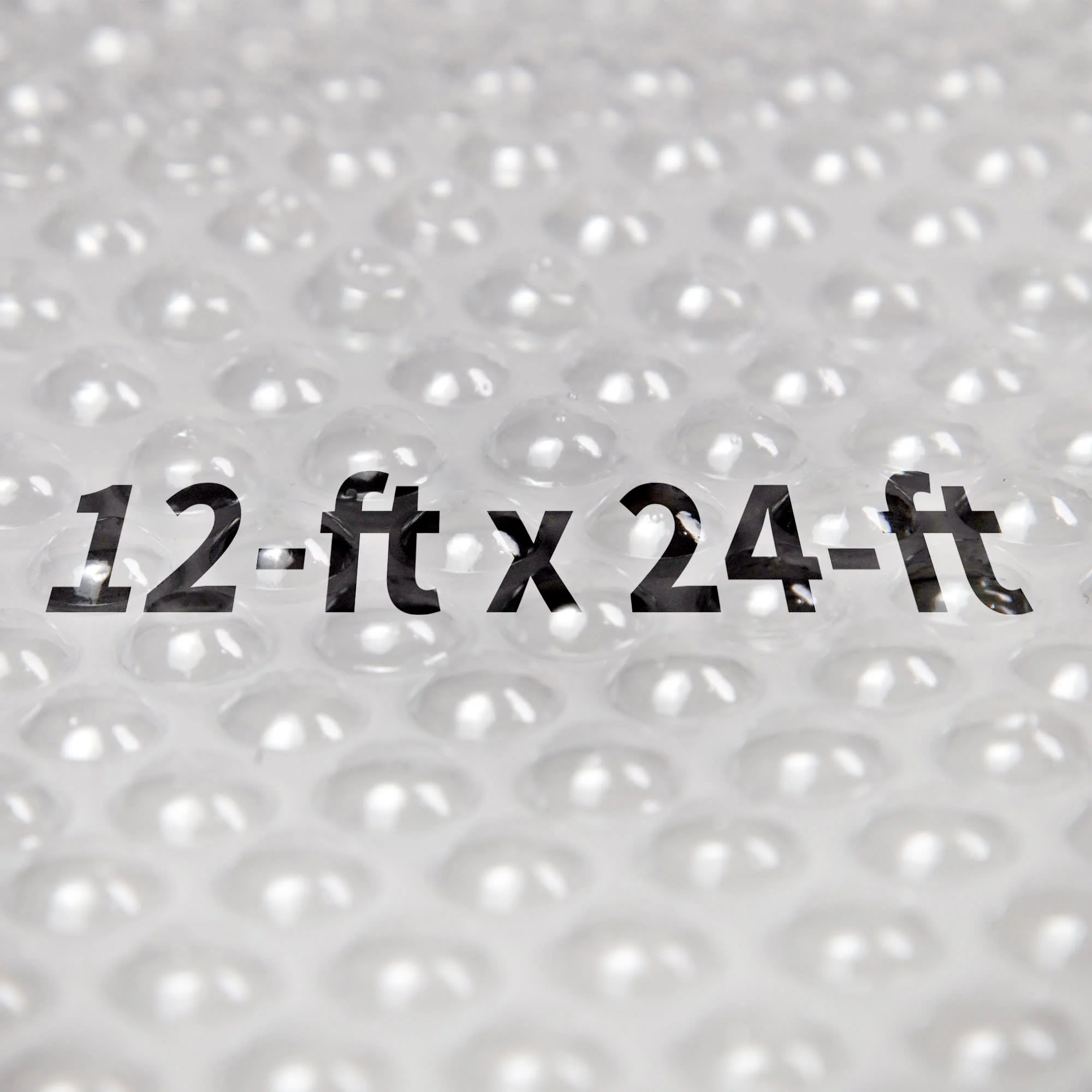 12-mil Solar Blanket for Oval Above-Ground Pools - Clear