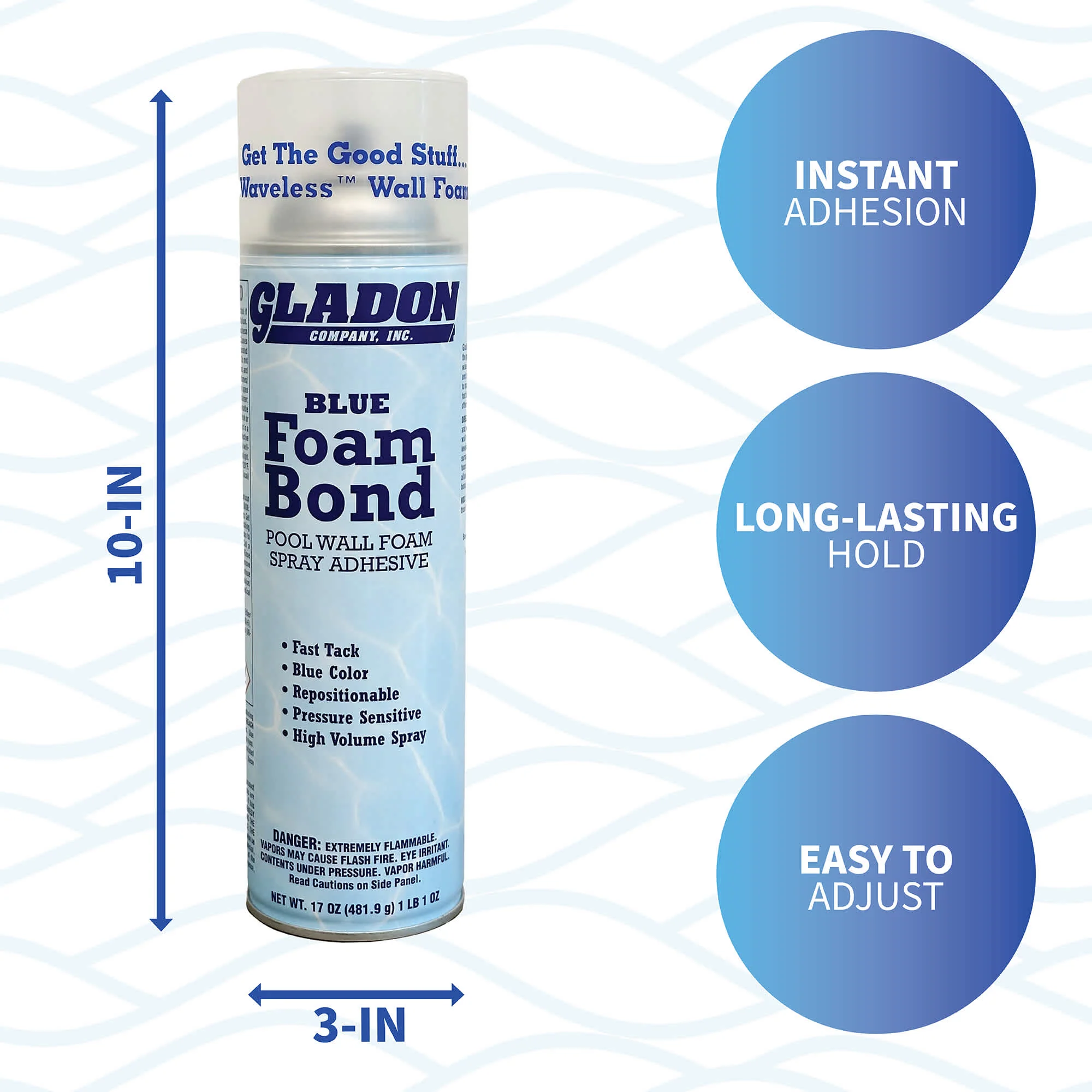 17 oz. Spray Adhesive for Pool Wall Foam
