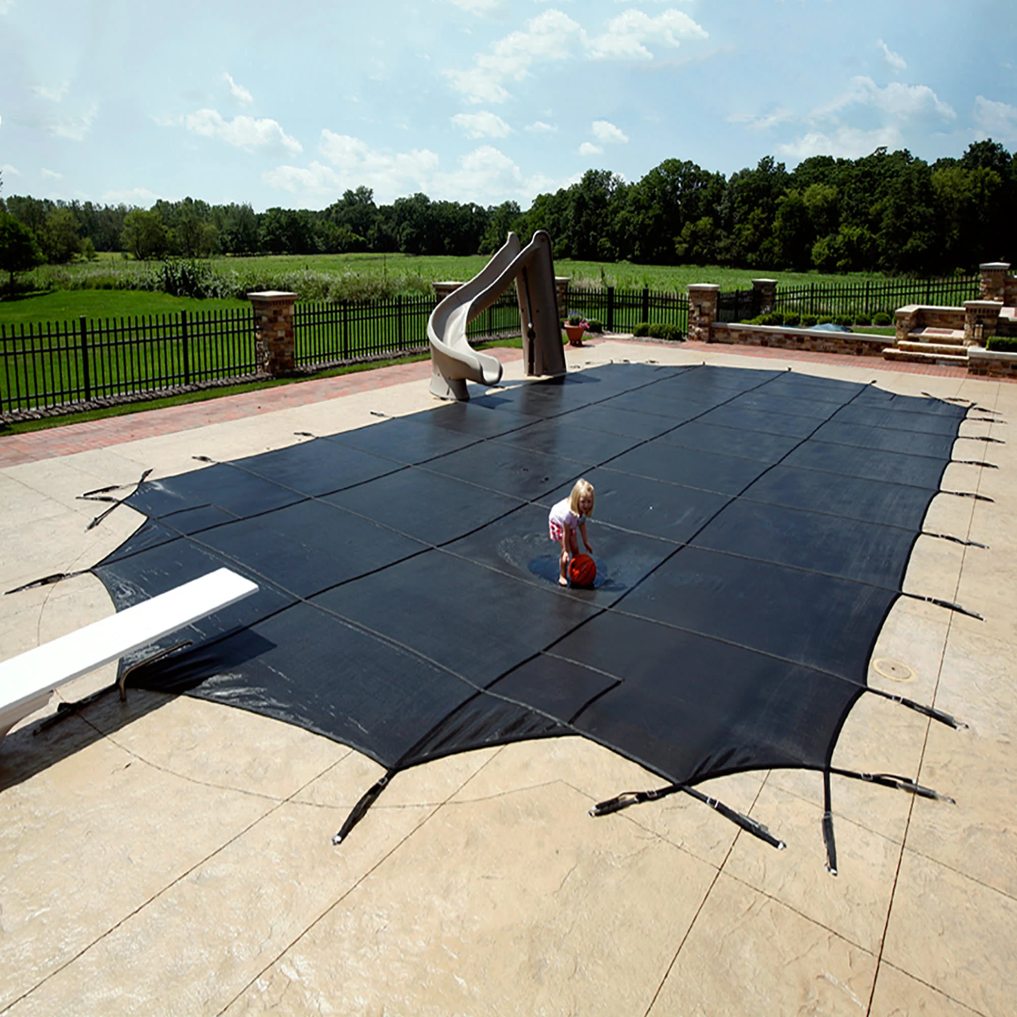 30-Year Premium Mesh In-Ground Pool Safety Cover