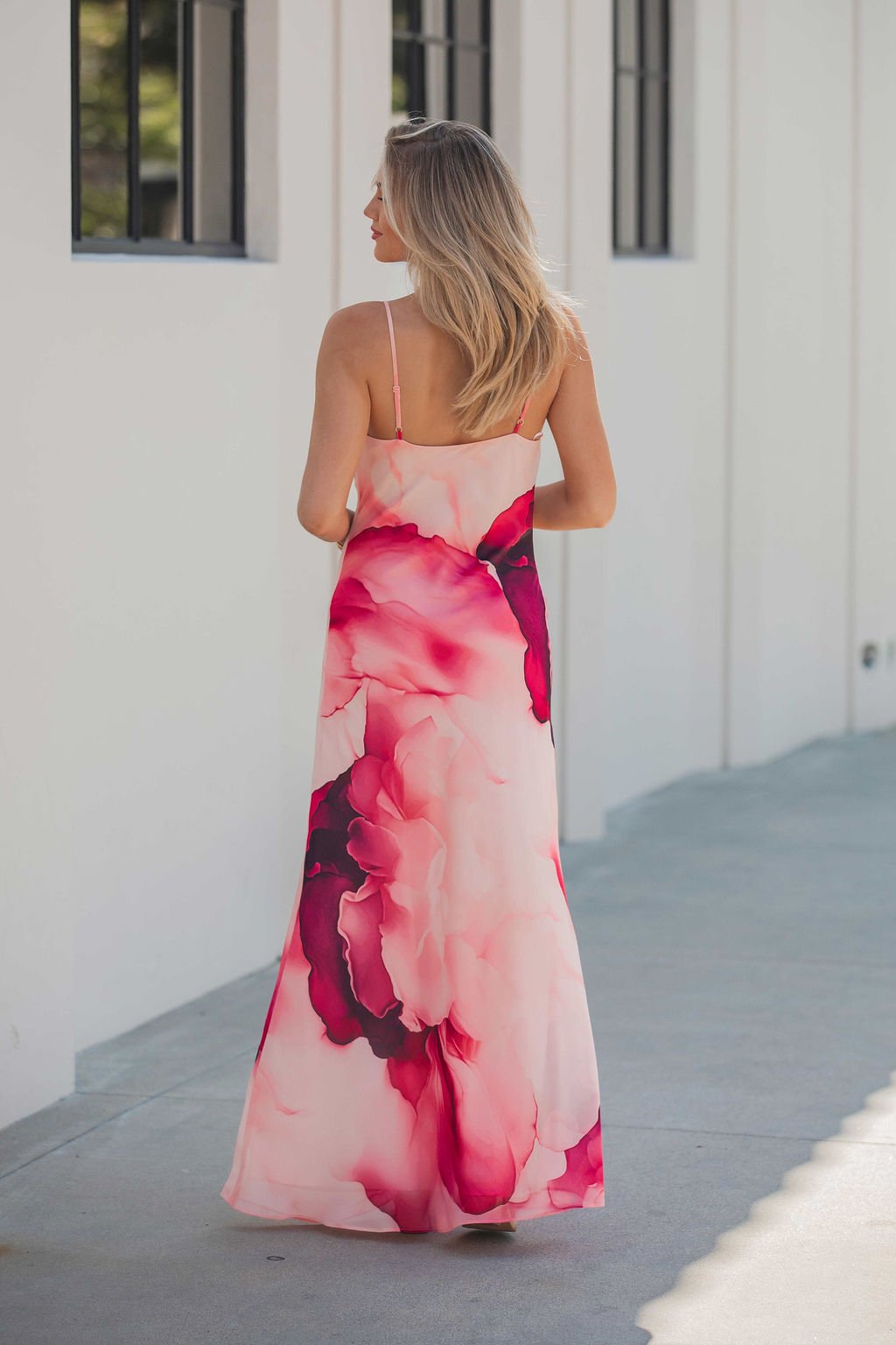 Steve Madden Maxinia Coral Print Maxi Dress - Mearch