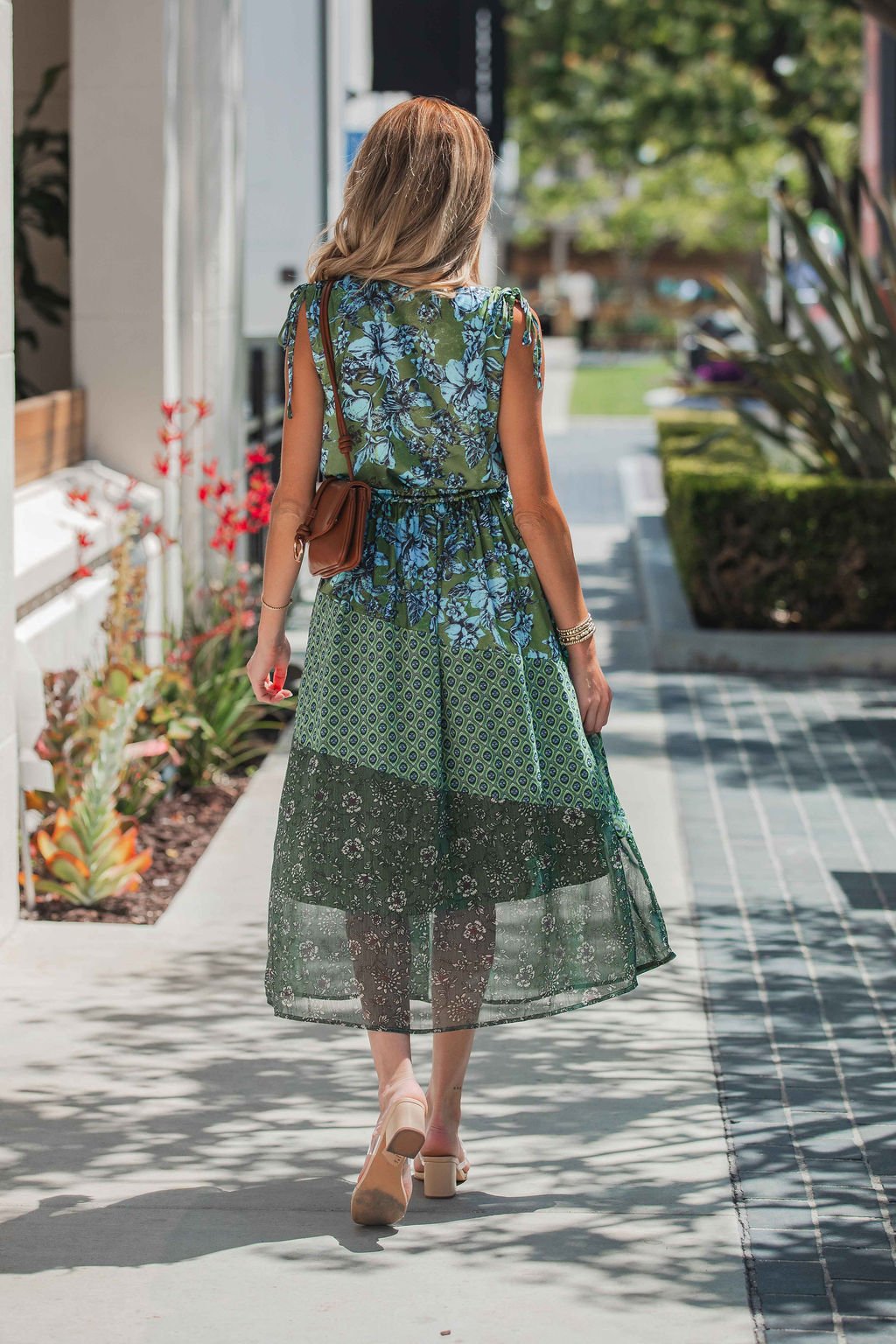 Greenhaven Print Midi Dress - Mearch