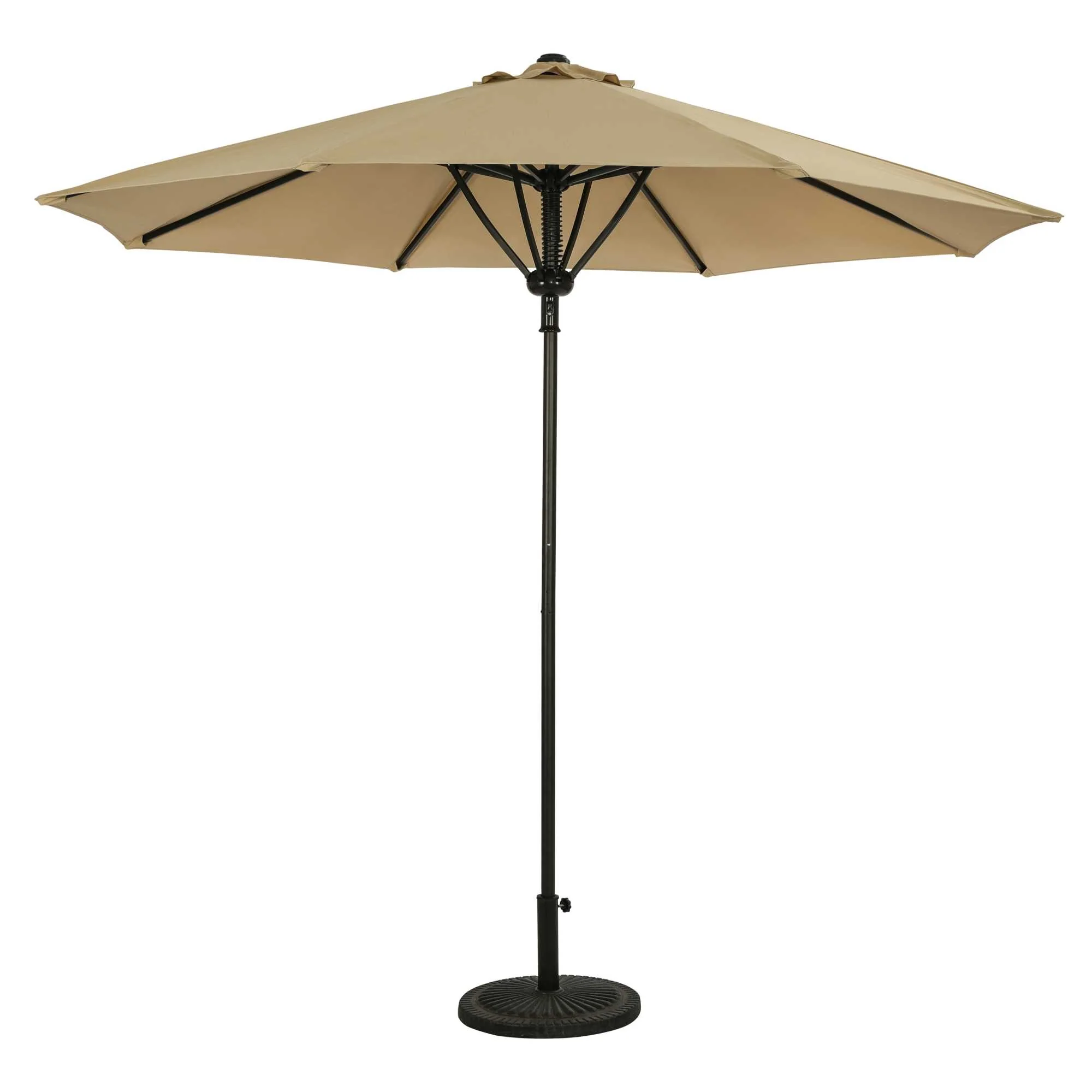 Cabo 9-ft Spring-Up Octagonal Market Umbrella - Breez-Tex