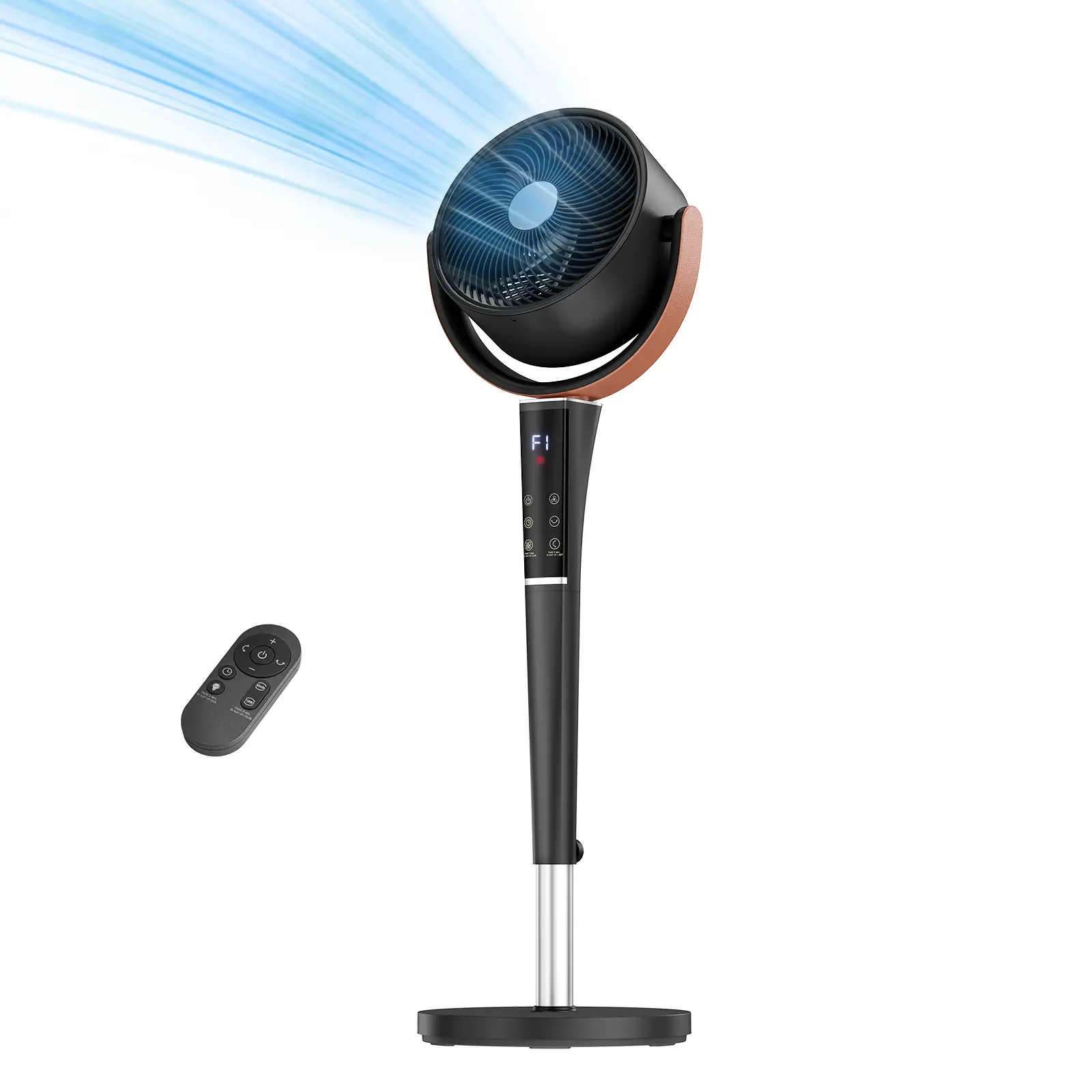 🔥 DC Standing Fan – 15 Speeds Ultra Quiet Cooling - Mearch