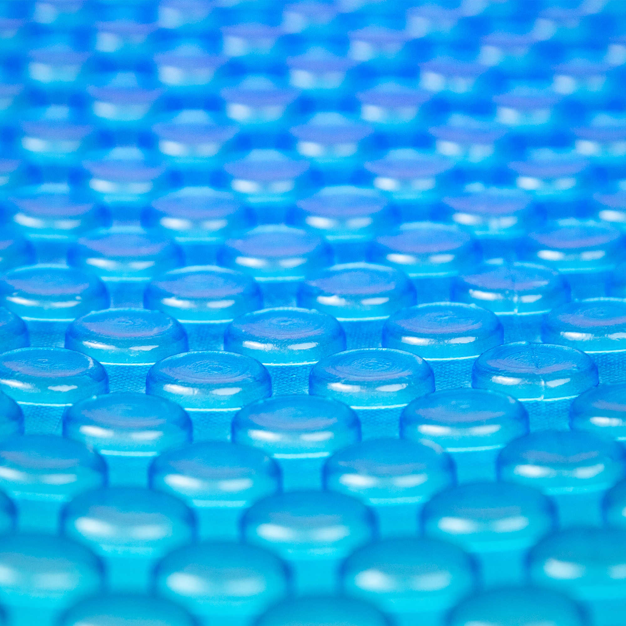 8-mil Solar Blanket for Oval Above-Ground Pools - Blue