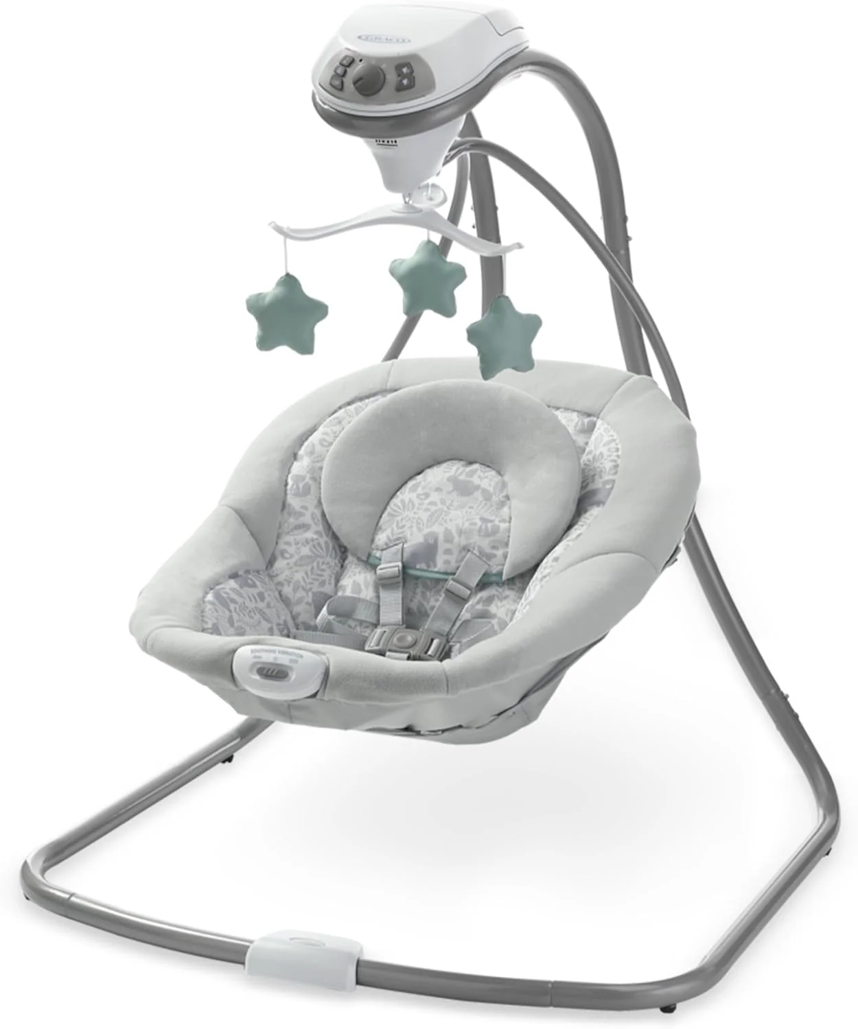 GRACO Simple Sway Swing - Cozy Ivy Baby Swing Seat - Mearch