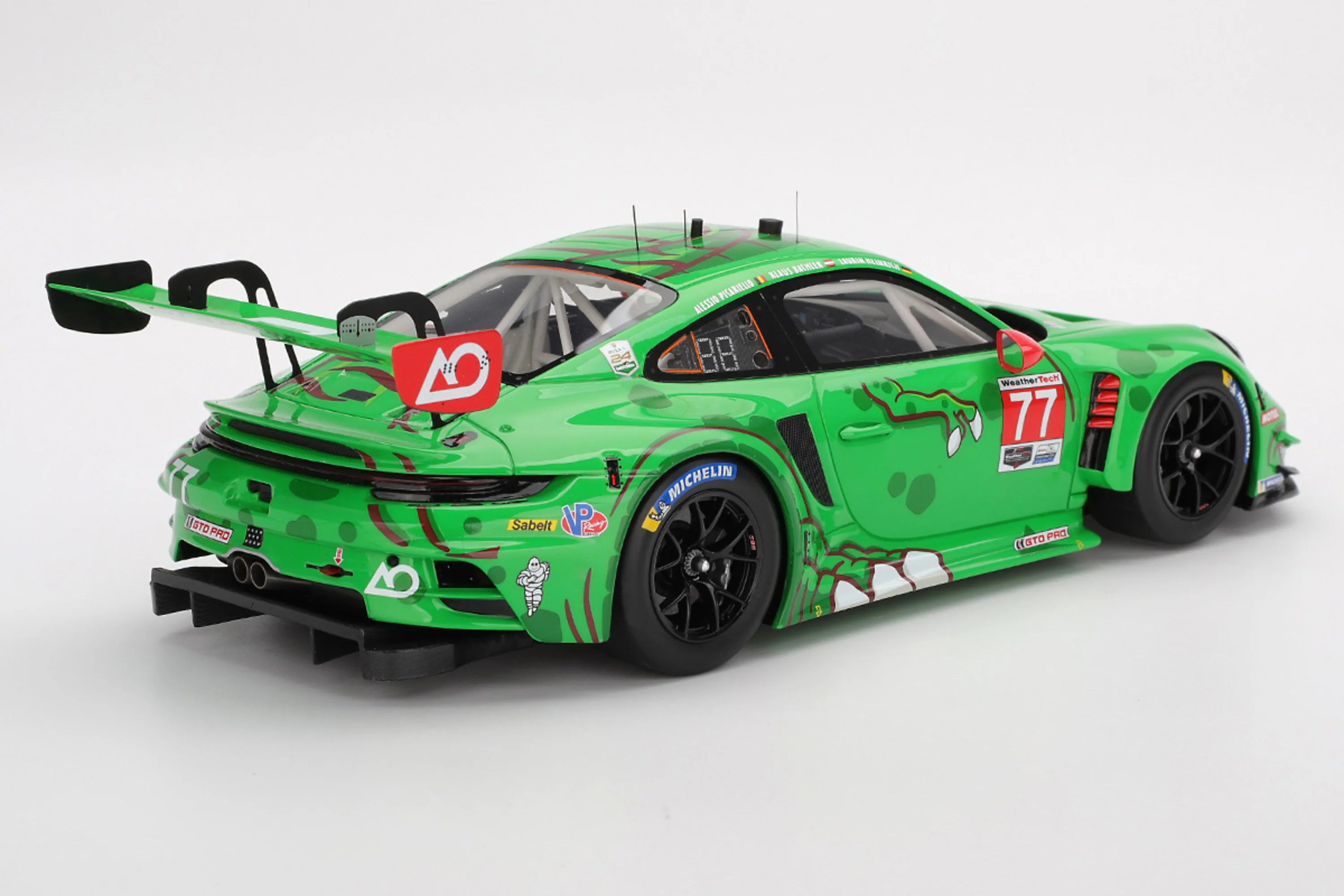 Porsche 911 GT3 R (AO Racing #77 - 2025 Daytona 24 Hours) - 1:18 Scale Model Car by TopSpeed - Mearch