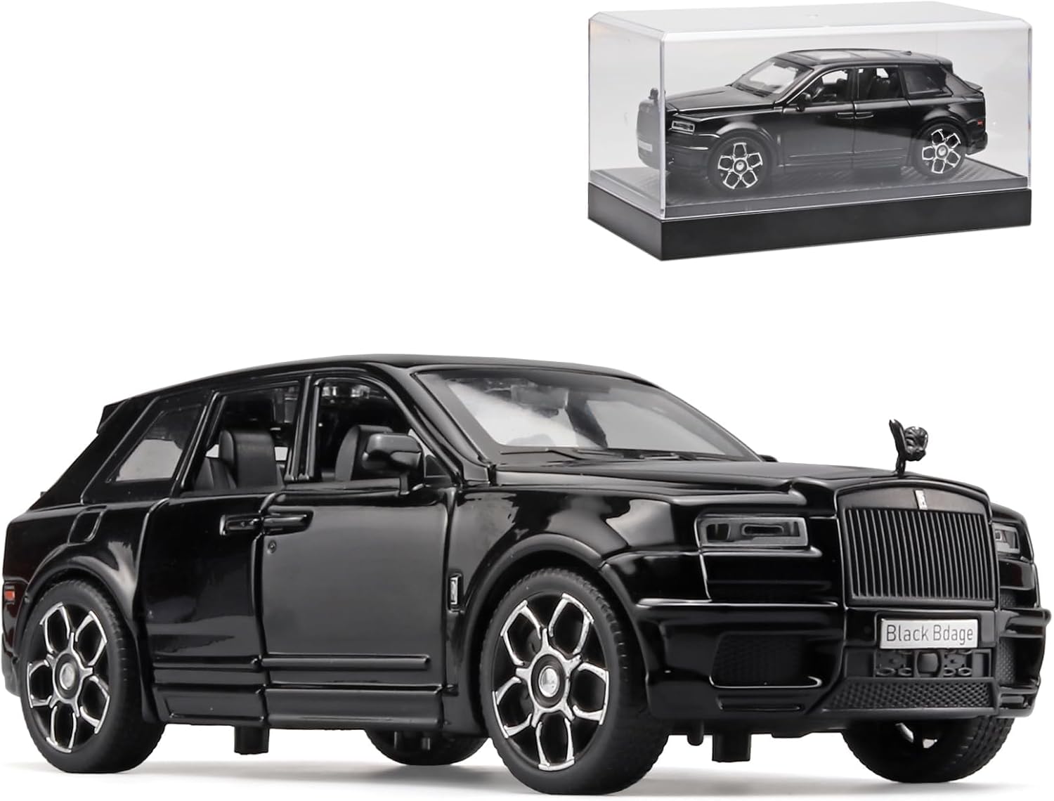 Collectibles Exquisite Car Model 1:32 Rolls-Royce Cullinan Die Cast Metal Model Cars,Pull Back Toy Cars with Light and Sound,Cars Toys Gifts for Age 3+ Year Old Boys - Mearch
