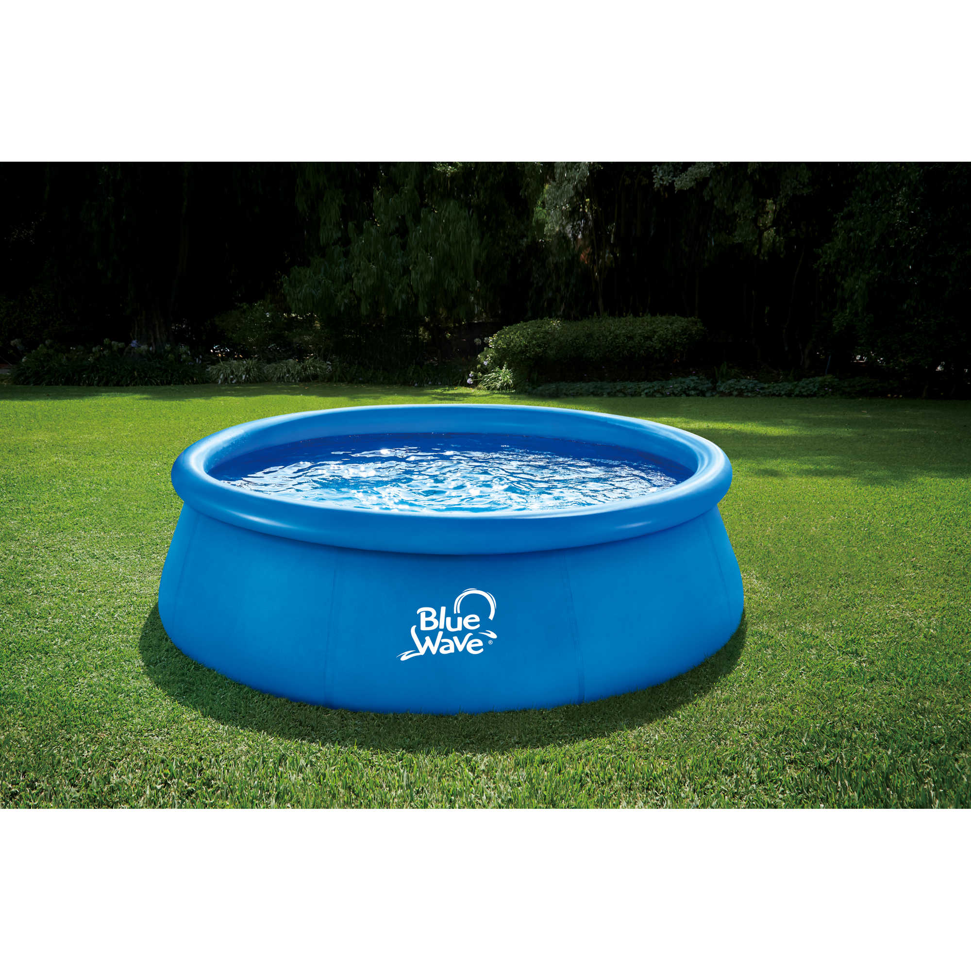 Speed Set 9-ft Round 30-in Deep Family Pool with Cover