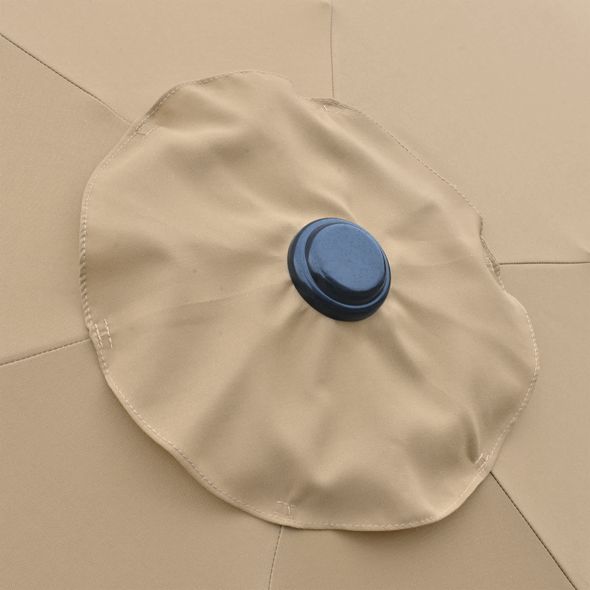 Bistro 7.5-ft Hexagonal Market Umbrella with Olefin Canopy