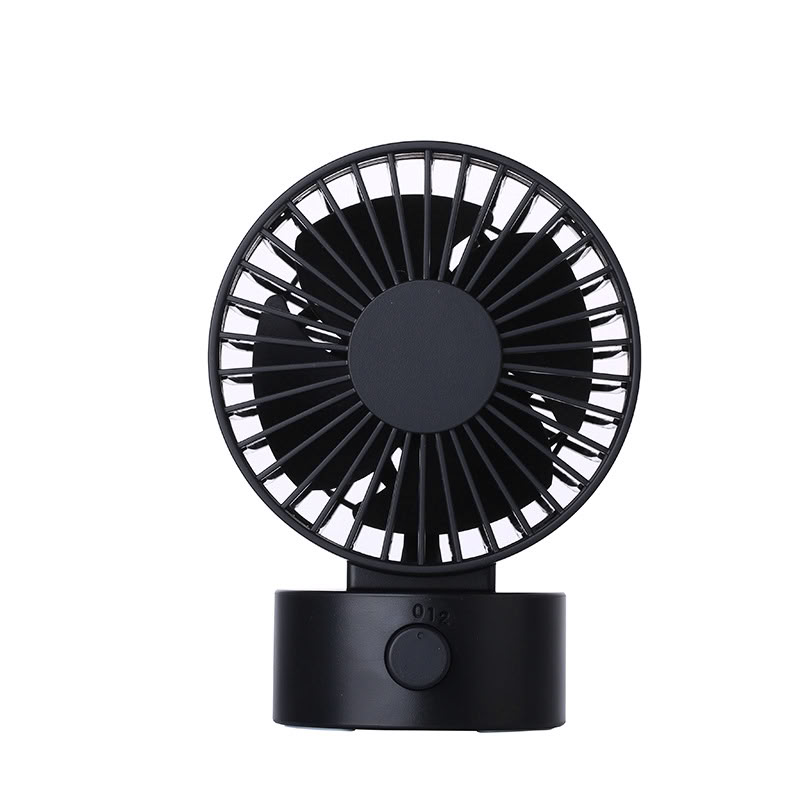 Black USB Mini Desk Fan