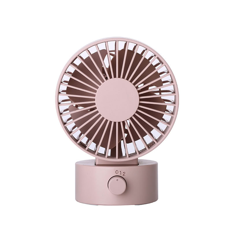 Pastel Pink USB Mini Desk Fan