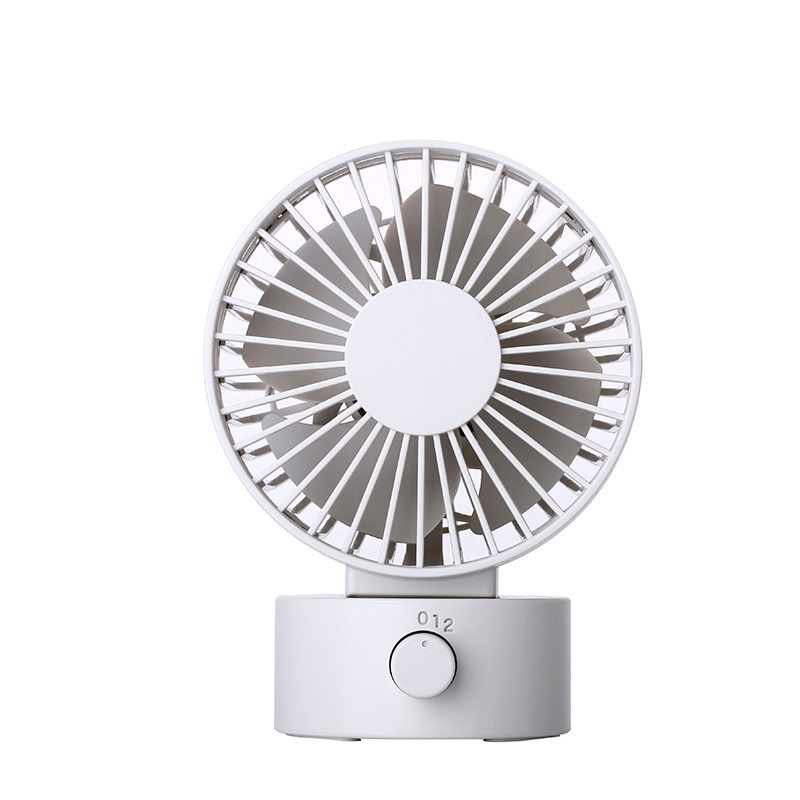 White USB Mini Desk Fan