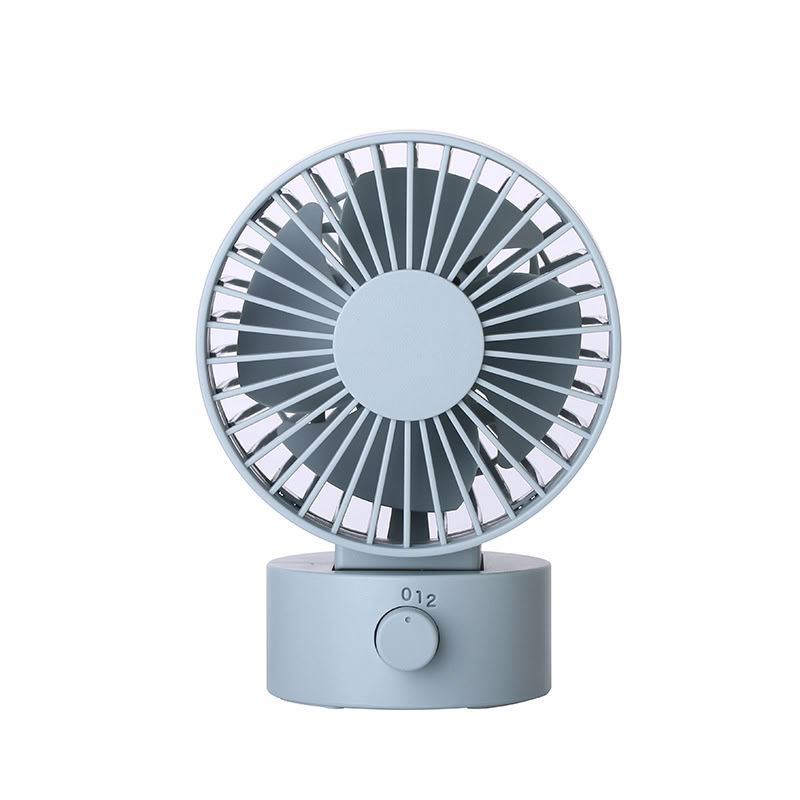 Light Blue USB Mini Desk Fan