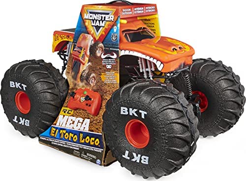 2025 Grave Digger All-Terrain RC Monster Truck with Lights, 2.4GHz Controller, 2ft Long