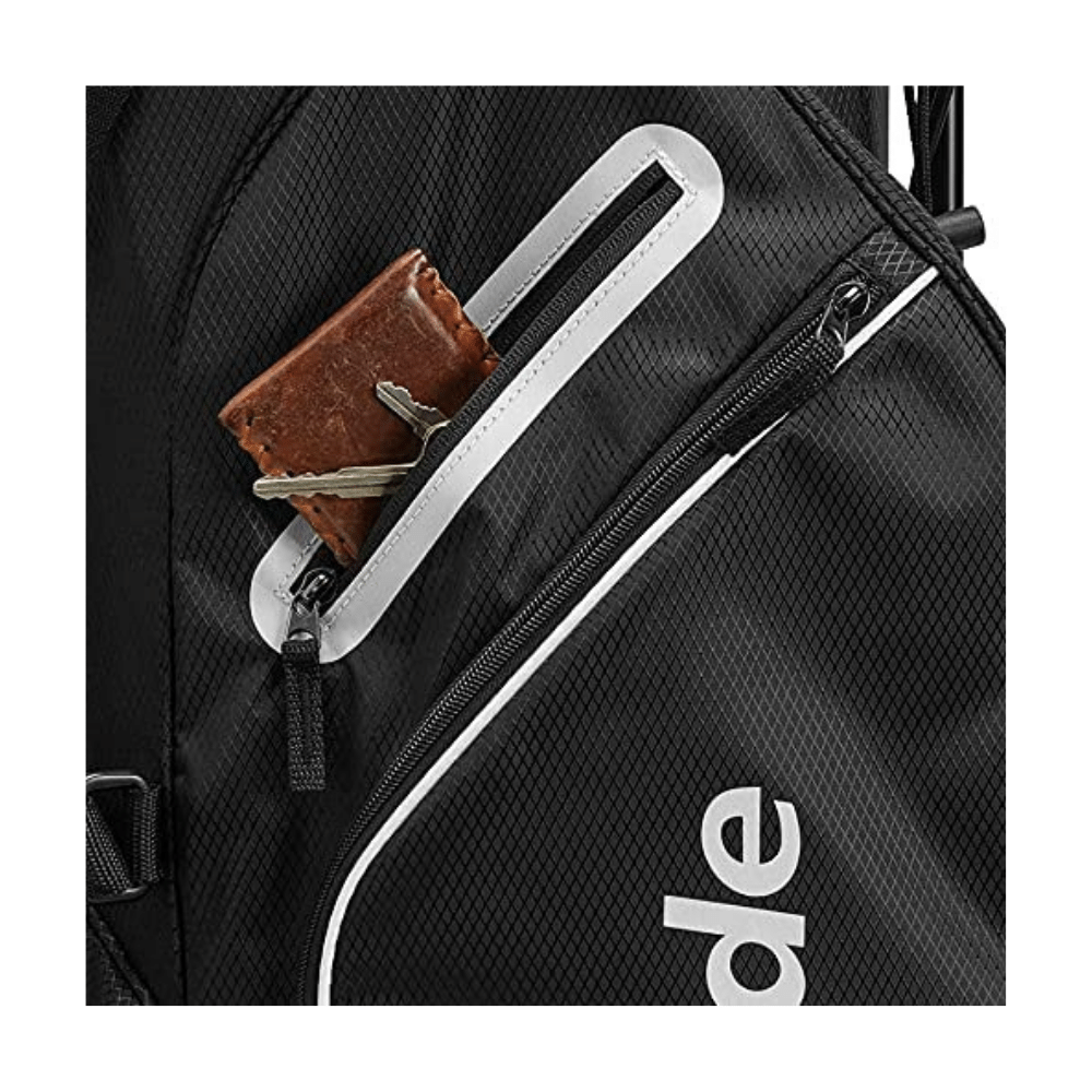 2025 5.0 ST Stand Bag, Black/White flarmor