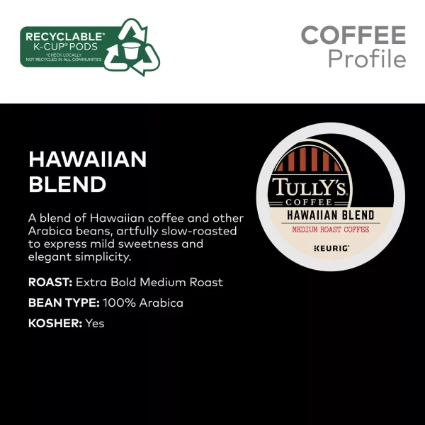 2025 Coffee Hawaiian Blend K-Cup for Keurig Brewers (Pack of 100)