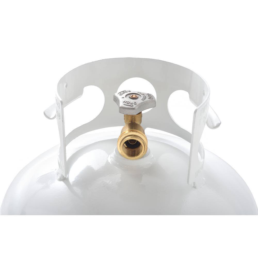 2025 20 lbs Propane Tank with OPD Valve, Steel Construction, Rust-Resistant