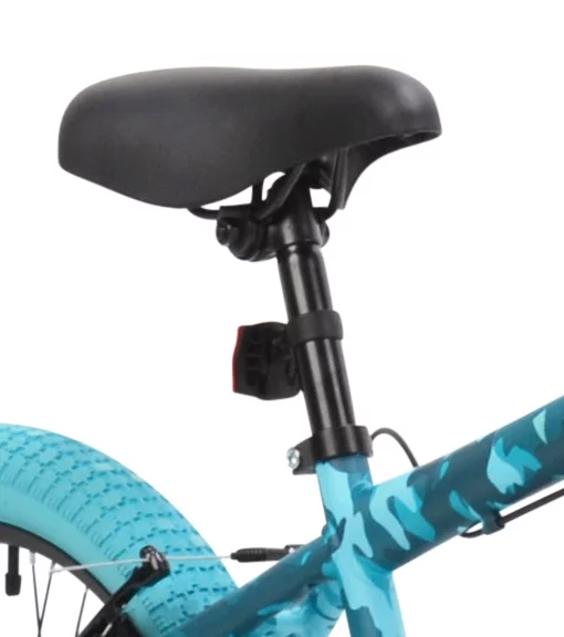 2025 20′′ Incognito Girl’s BMX Bike, Turquoise Camouflage, Steel Frame, Ages 8-12, Dual Caliper Brakes