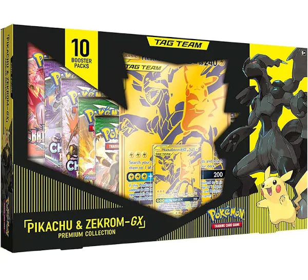2025 Pikachu & Zekrom GX Premium Collection