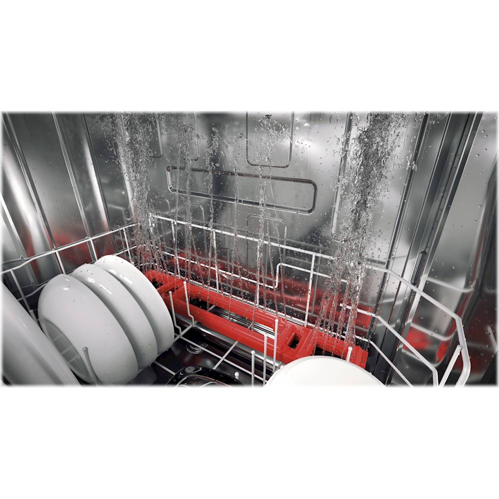 2025 Stainless Steel Interior Fingerprint Resistant Dishwasher with Hidden Controls – Stainless steel