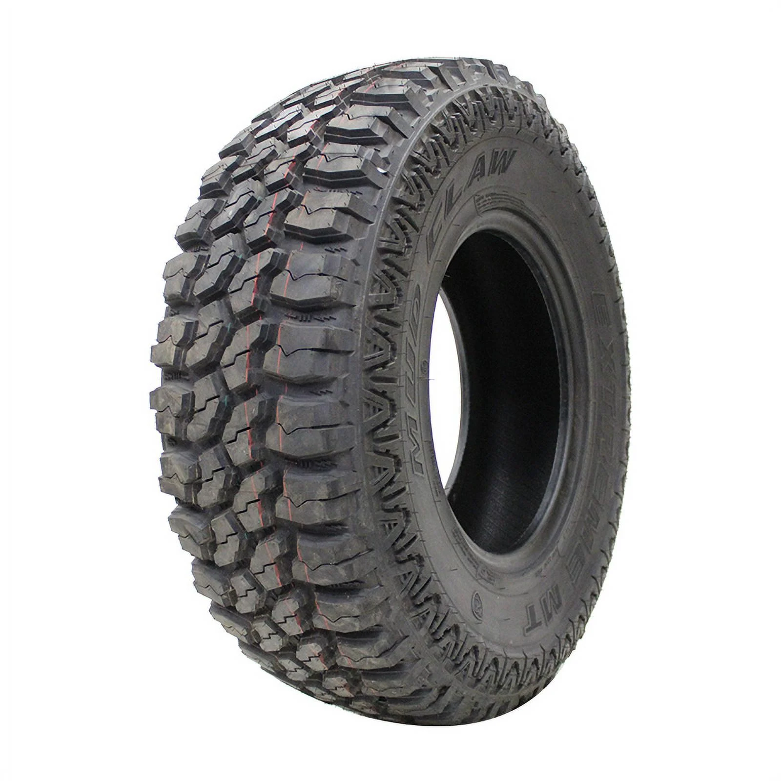 2025 Claw Extreme M/T Tire 235/75R15 104Q – Self-Cleaning, 3-Ply Sidewall, High Traction