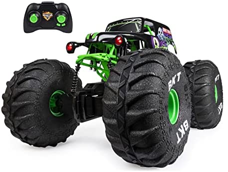 2025 Grave Digger All-Terrain RC Monster Truck with Lights, 2.4GHz Controller, 2ft Long