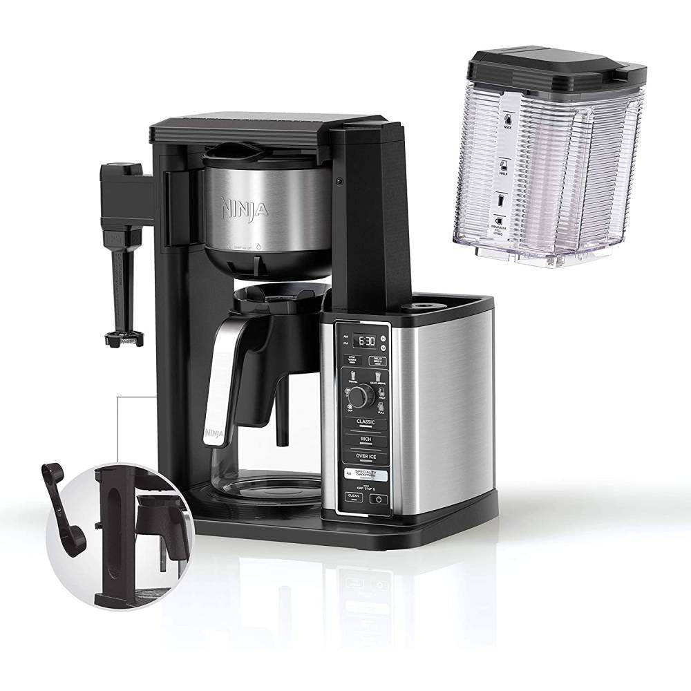 2025 Specialty Coffee Maker With 50 Oz. Glass Carafe, Black And Stainless Steel Finish