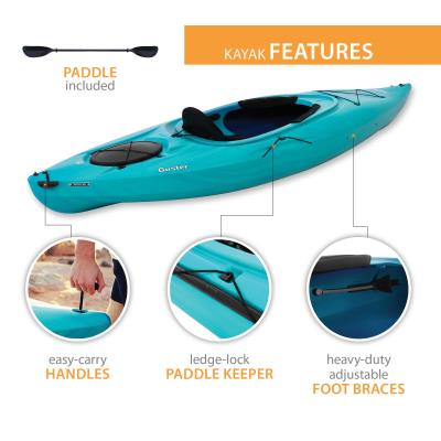 2025 Lifetime Guster 100 Sit-In Kayak (2-Pack) 457