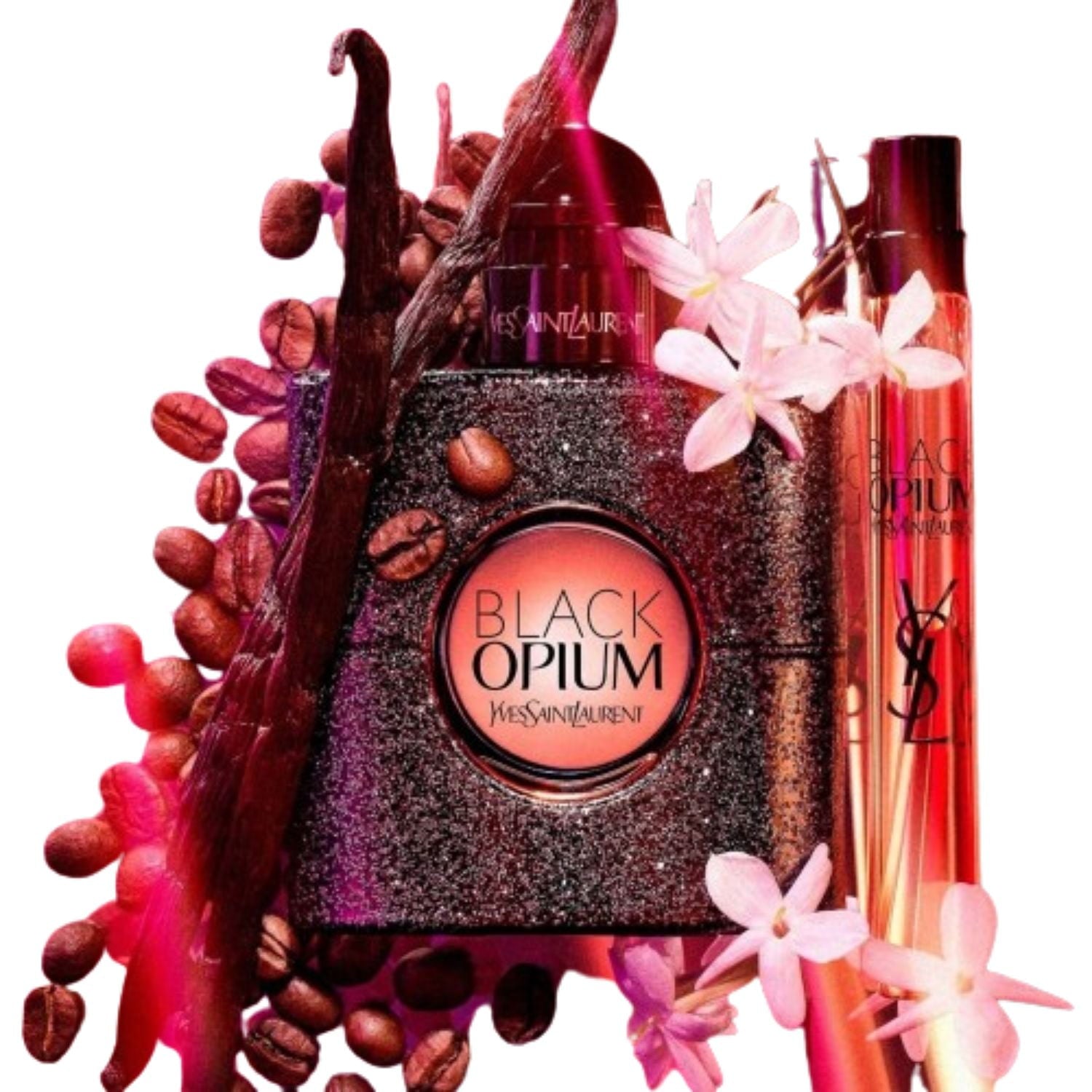 2025 Black Opium Eau de Parfum Spray, Perfume for Women, 3.0 oz