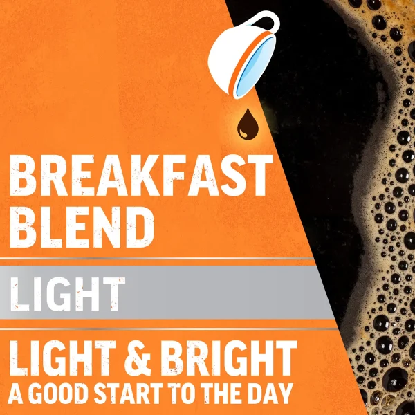 2025 House Breakfast Blend Light Roast K-Cup Coffee Pods (100 ct.)