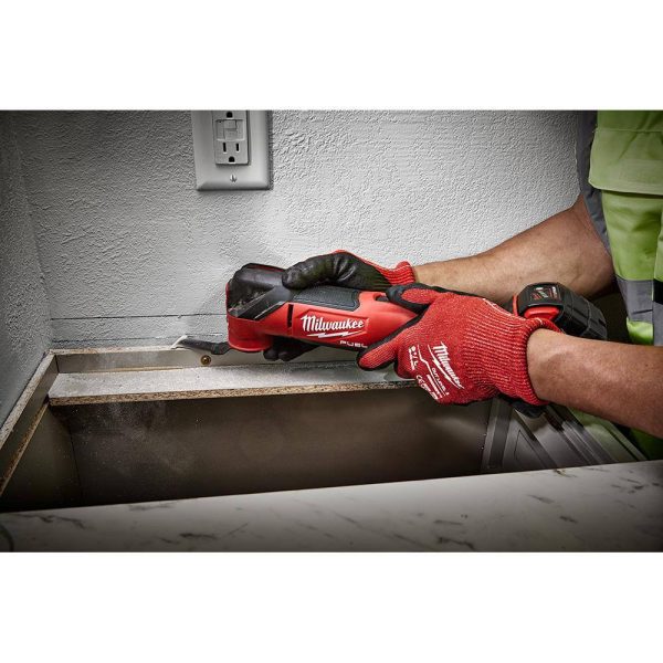 2025 2836-21 M18 FUEL 18V Lithium-Ion Cordless Brushless Oscillating Multi-Tool Kit with one 5.0 Ah Battery, Charger and Tool Bag