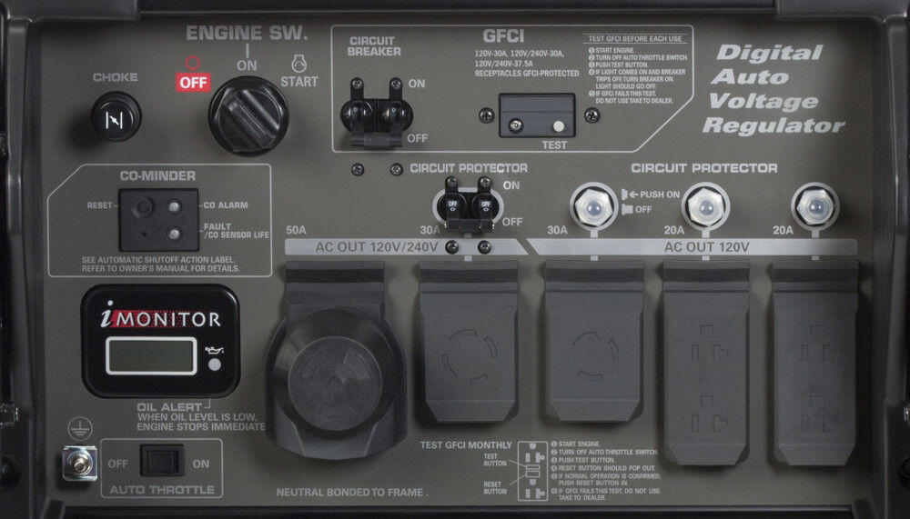 2025 EB10000 10000Watt Industrial Generator with CO-MINDER Sensor EB10000G from Honda