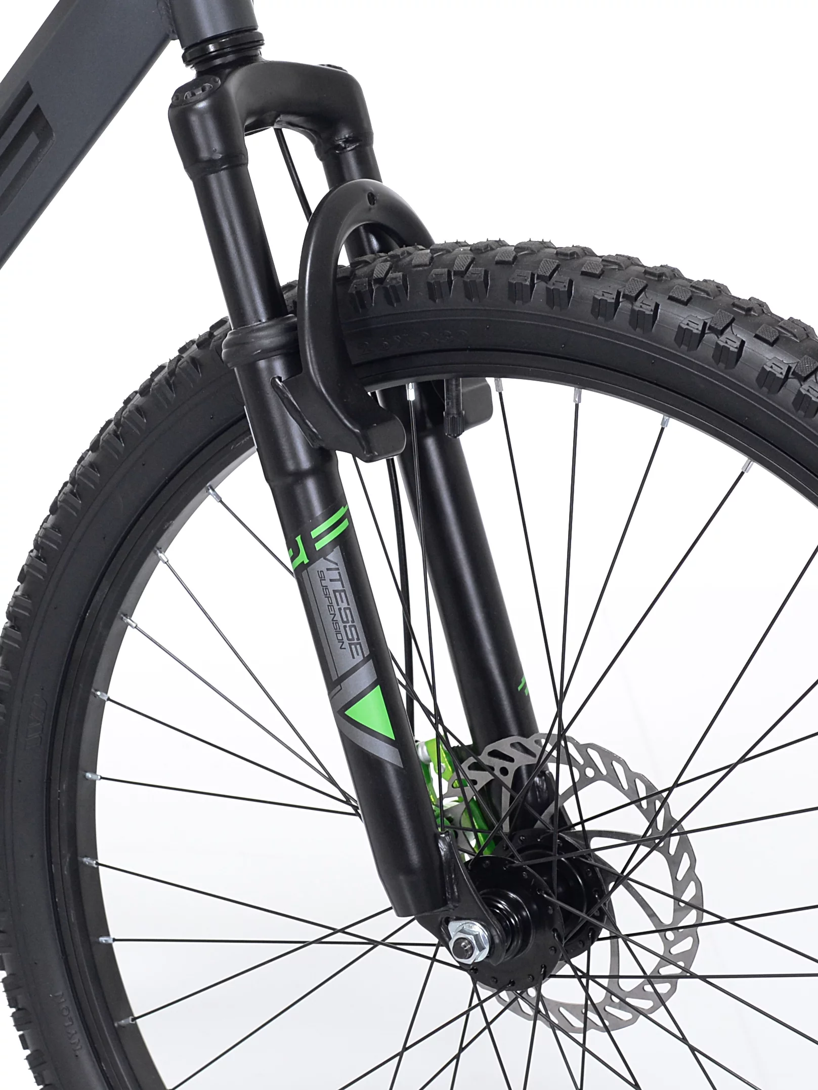 2025 Men’s 26′′ Full Suspension Mountain Bike, 21-Speed, Aluminum Frame, Slate Gray