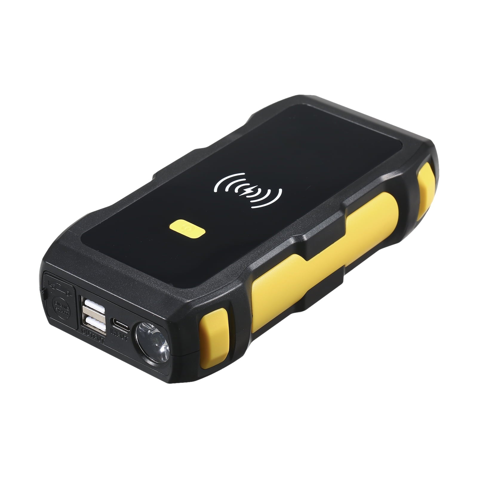 2025 Strong Car Jump Starter and Bank Large Capacity 1200A Peak Portable Car Battery Starter with /USB Wireless Quick Safety Protection