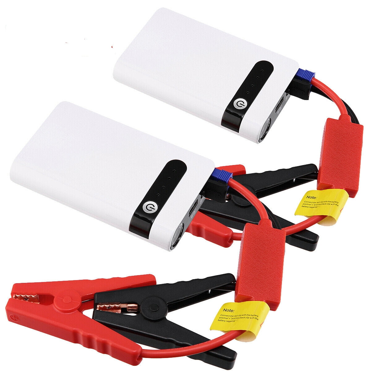 2025 Car Battery Jumper Starter, 2-Pack 12V Auto Engine Battery Pack 400A Peak Portable Charger