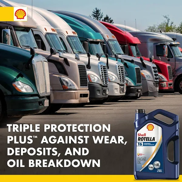 2025 T6 5W-40 Full Synthetic DIESEL Engine Oil - 1 Gal