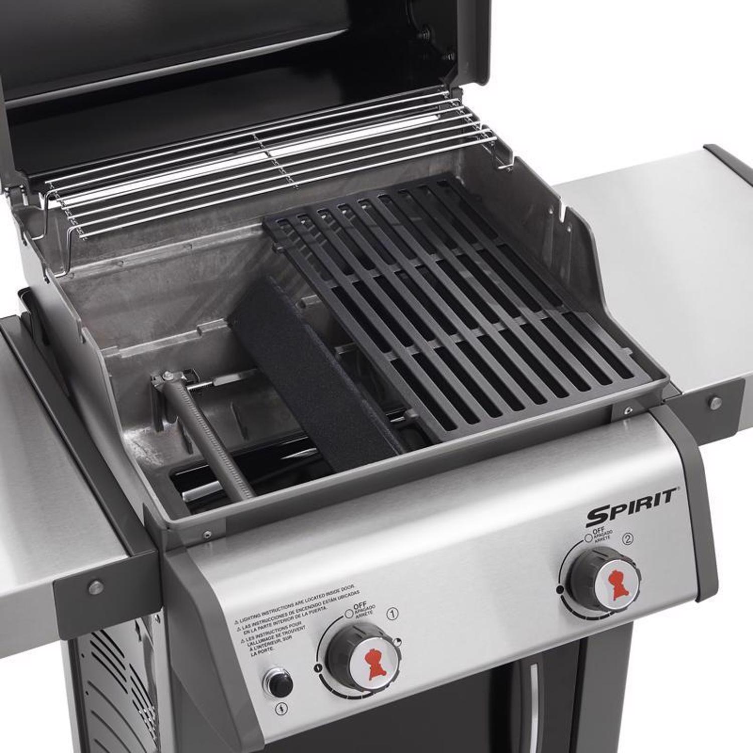 2025 Spirit E-210 2 Burner Liquid Propane Grill Black