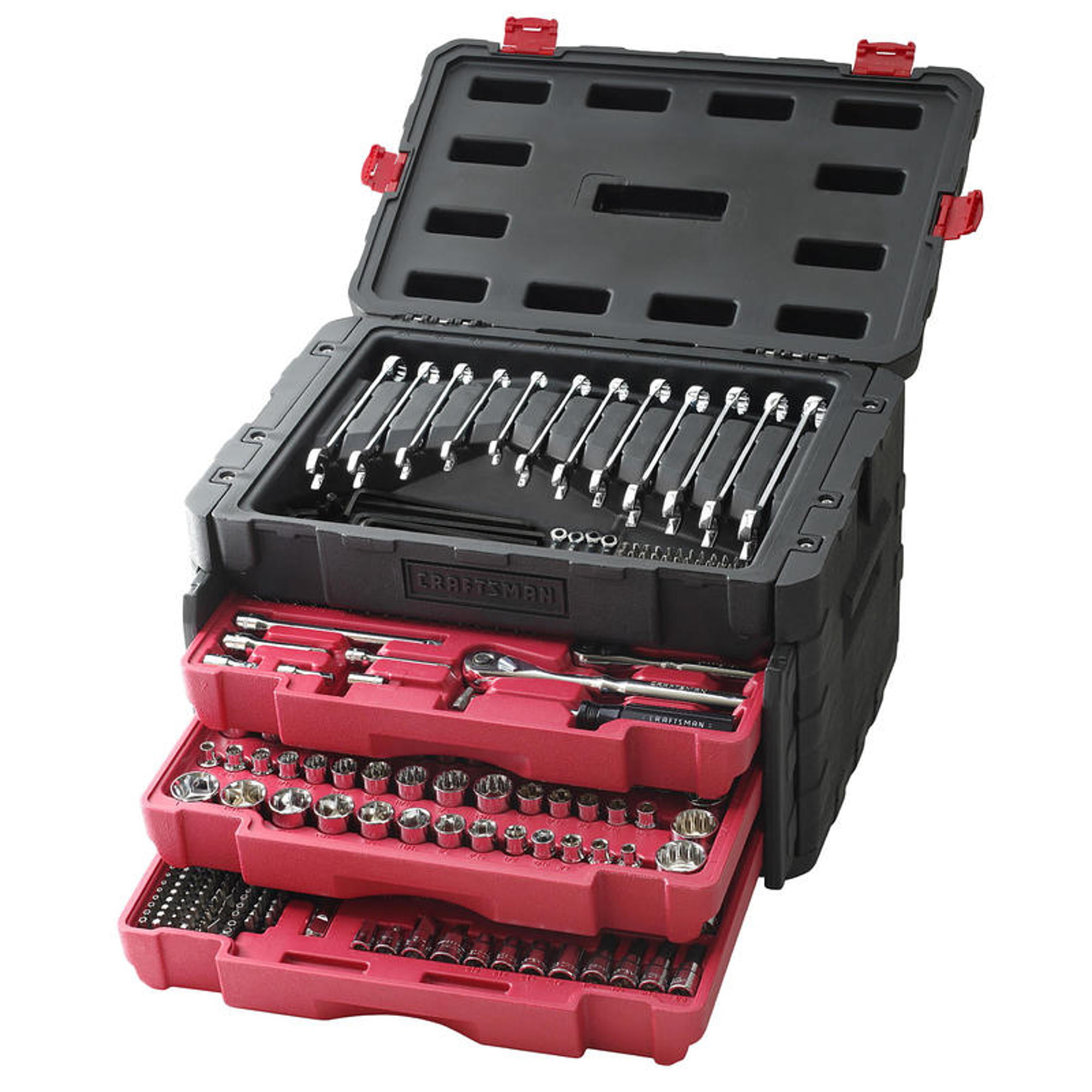 2025 450 Piece Mechanic s Tool Set With 3 Drawer Case