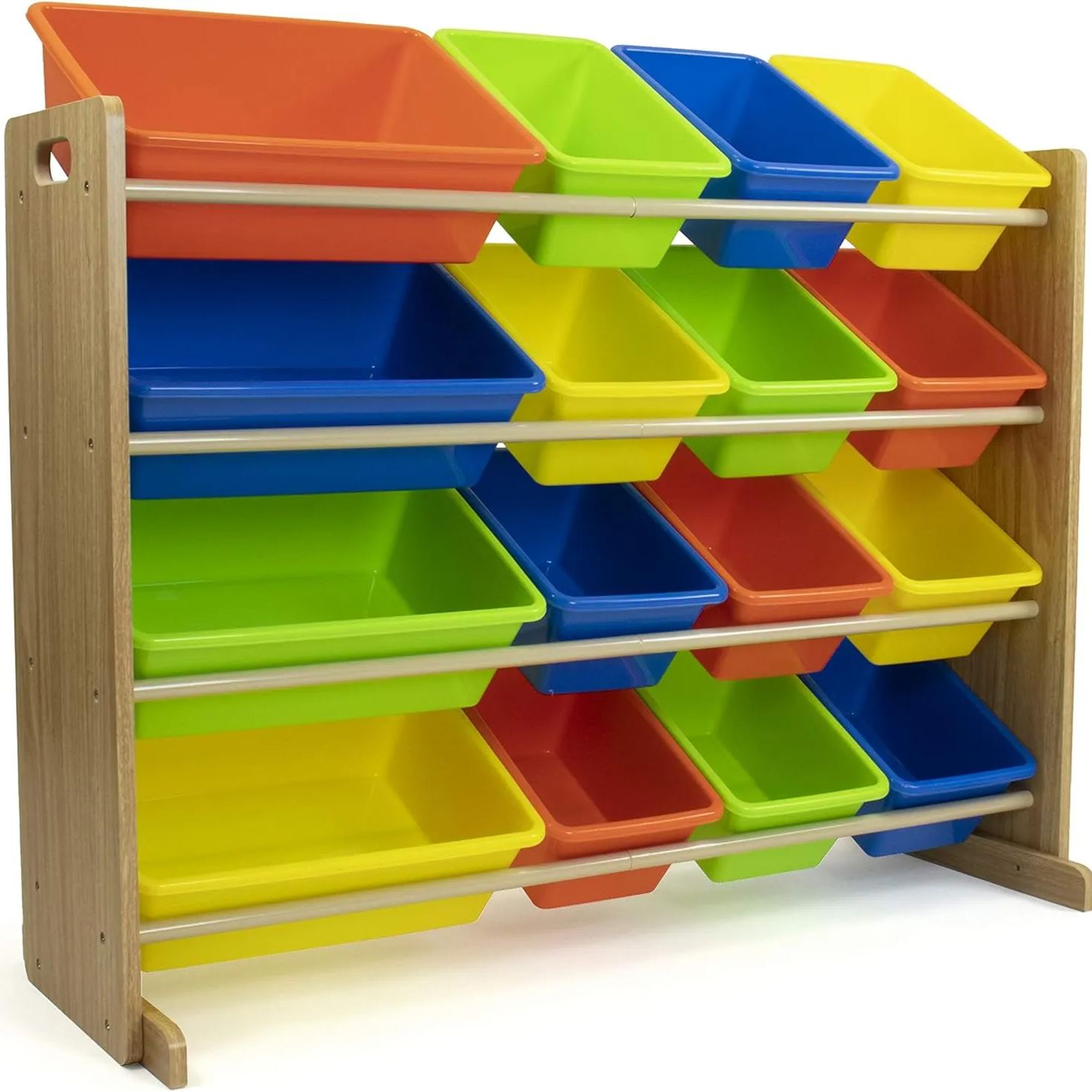 2025 Crew Kids Toy Storage Box 2 Set with 16 Bins & 12 Bins