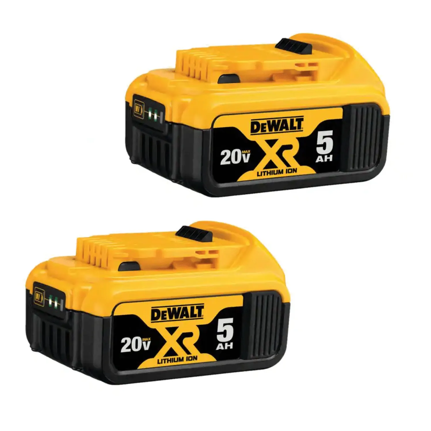 2025 20V Max XR 20V Battery, 5.0-Ah, 2-Pack (DCB205-2)