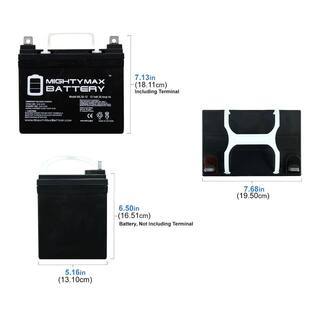 2025 12V 35Ah AGM Sealed Lead Acid Battery for Multiple Applications
