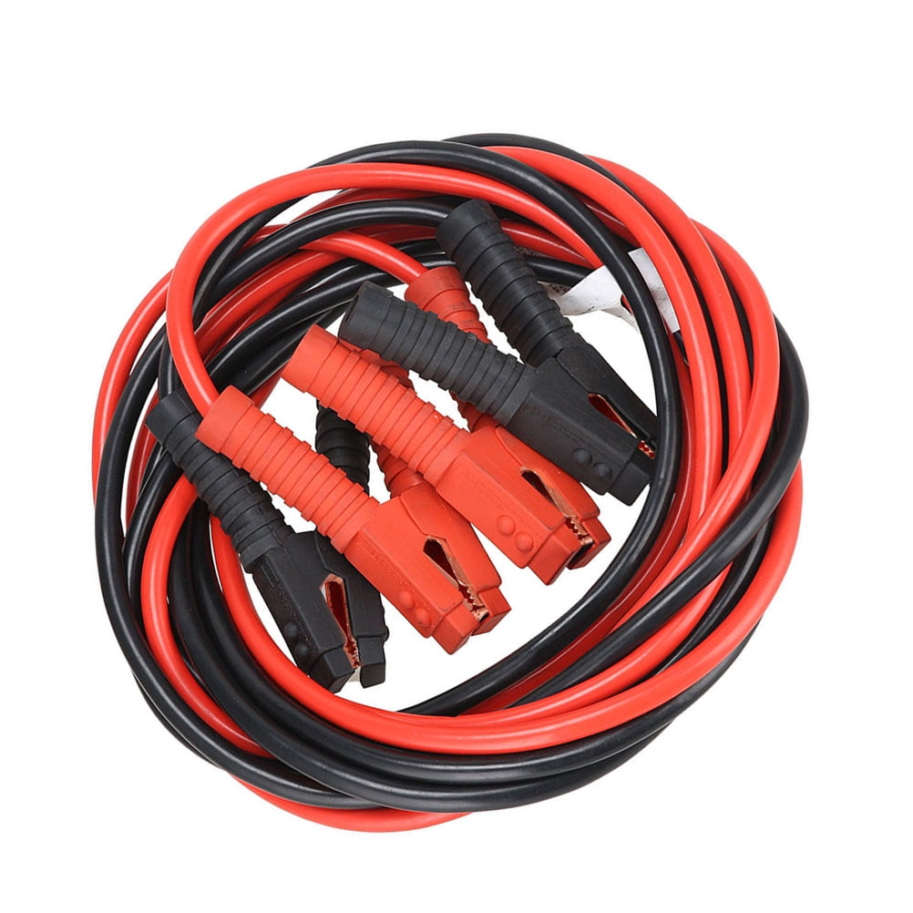 2025 6m 3000A Car Battery Power Emergency Cable Jump Start Firing Line Power Wire Copper Clip Clamp Boost Cord Bateria Auto (Black and Red)