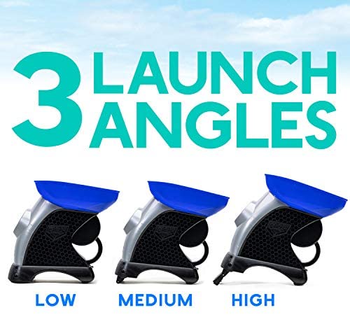 2025 Pet Automatic Tennis Ball Launcher Dog Toy with Adjustable Distance & Angles, Includes Power Adapter & Tennis Balls