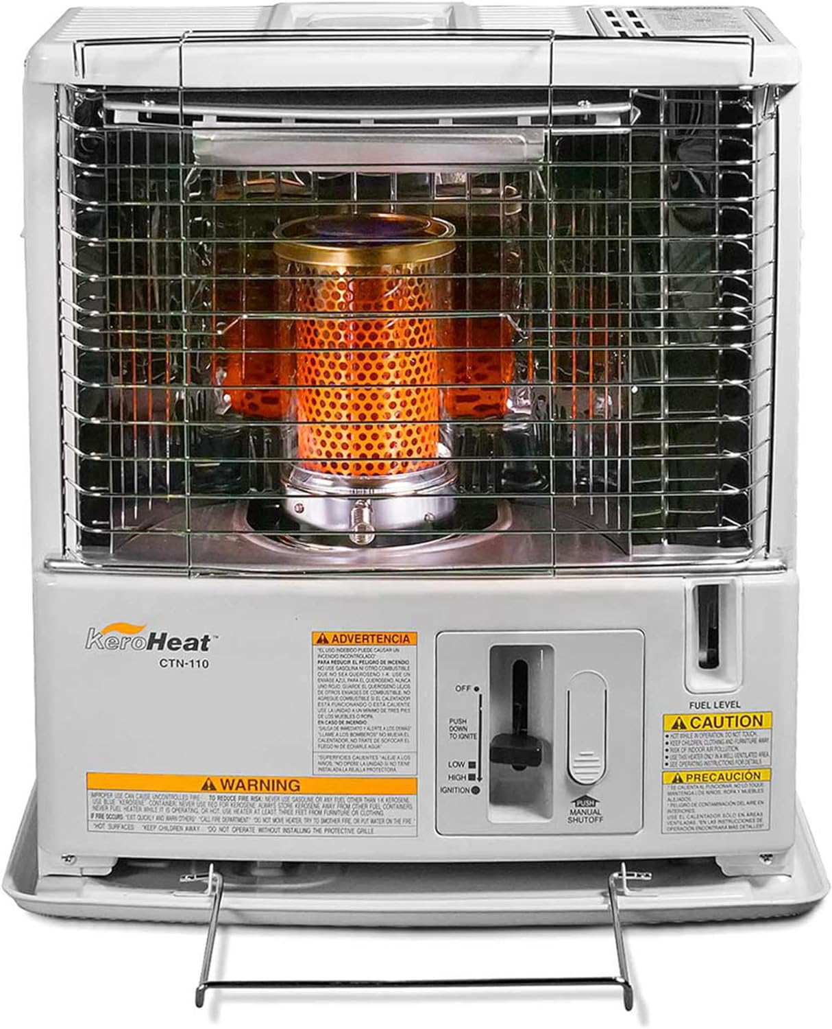 2025 Portable Kerosene Heater, Indoor/Outdoor for 400 sq. ft., Auto Shut Off, 10000 BTU