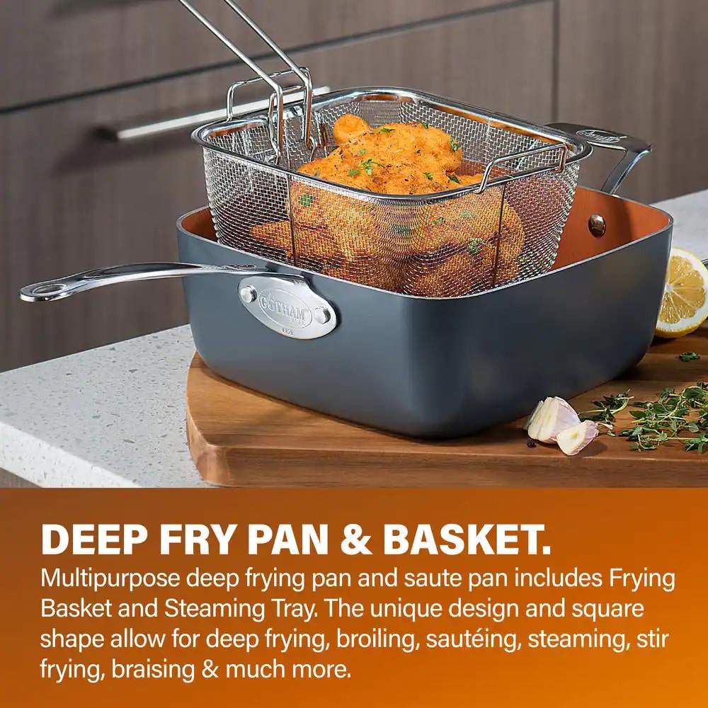 2025 Steel 20-Piece Cookware and Bakeware Set in Graphite