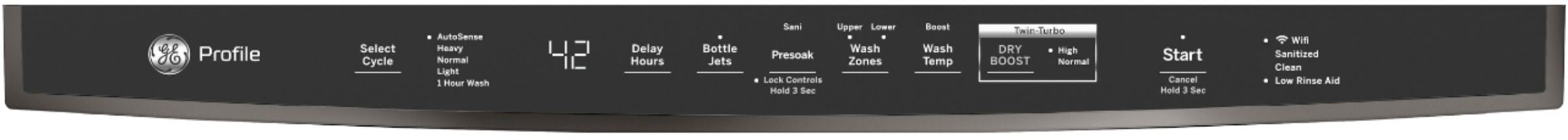 2025 Top Control Built-In Dishwasher with Stainless Steel Tub, 3rd Rack, 39dBA – Black stainless steel