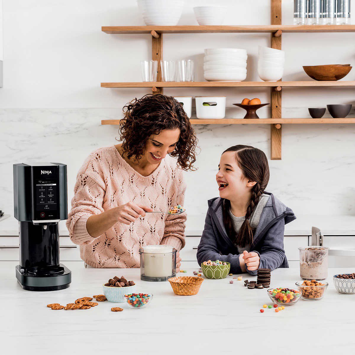 2025 CREAMi Ice Cream Maker with 3 CREAMi Pints