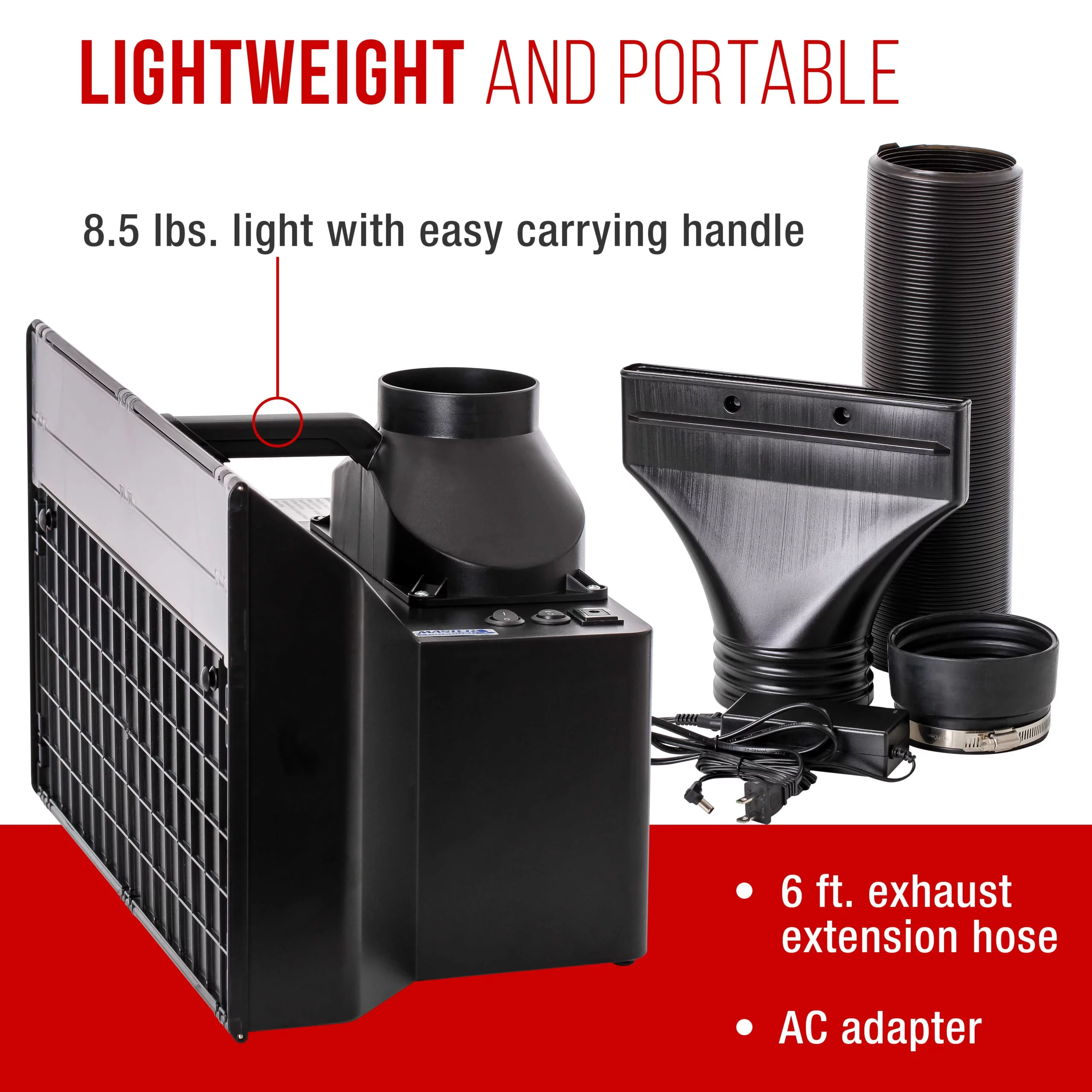 2025 Airbrush Portable Dual Fan Spray Booth Kit with LED Lights & 5.6 Ft Exhaust Hose