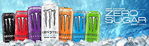 2025 Monster Energy Ultra Paradise, Sugar Free Energy Drink, 16 Ounce (Pack of 24)